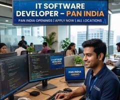 IT SOFTWARE DEVELOPER – PAN INDIA